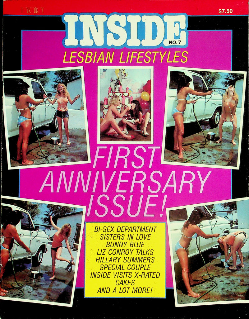 Inside Lesbian Lifestyles Magazine  Bunny Blue, Liz Conroy, Hillary Summers   #7 1985  062626lmp-GSC