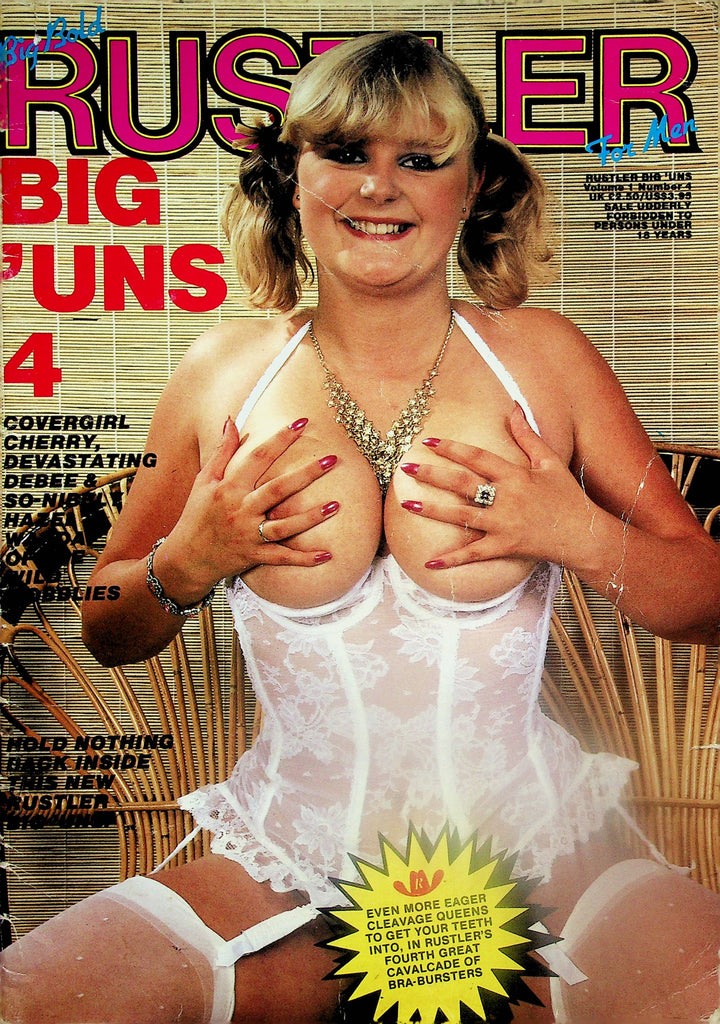 Rustler Big'Uns Magazine  Covergirl Cheery / Debee Ashby  vol.1 #4  1986  062125lm-p
