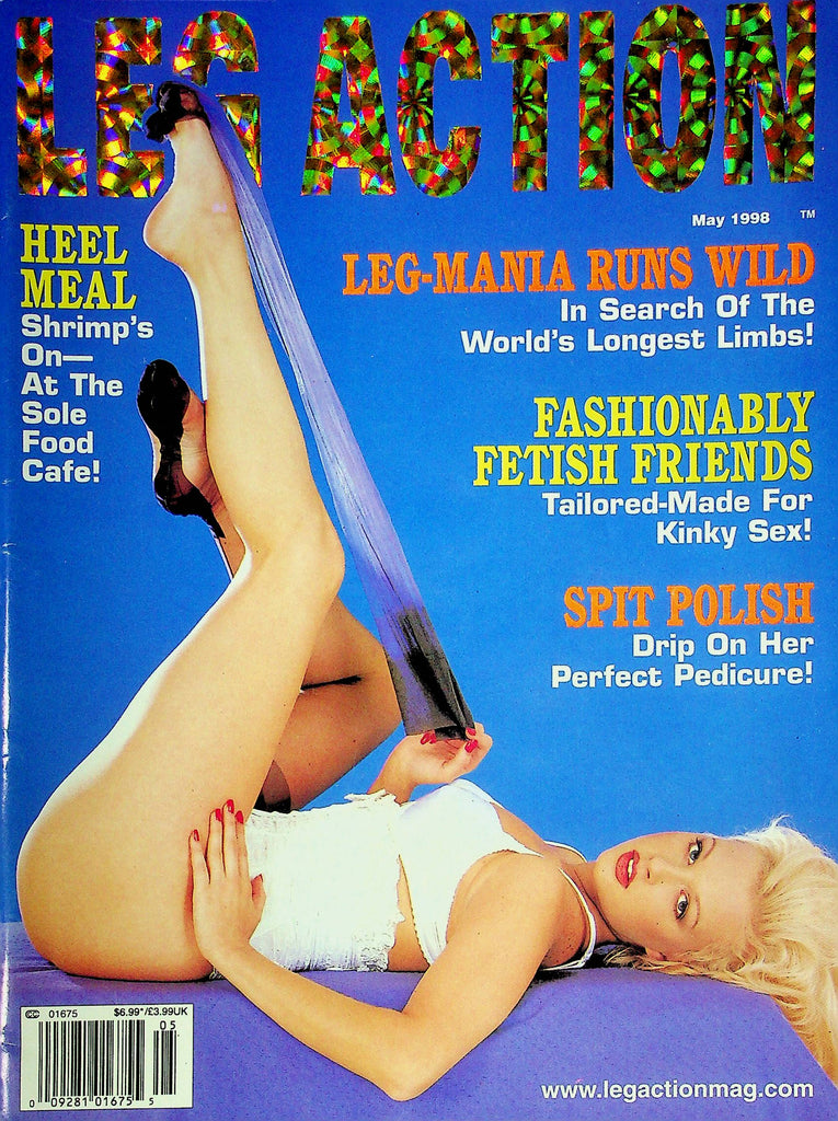 Swank's Leg Action Magazine Leg-Mania Runs Wild May 1998 011524RP