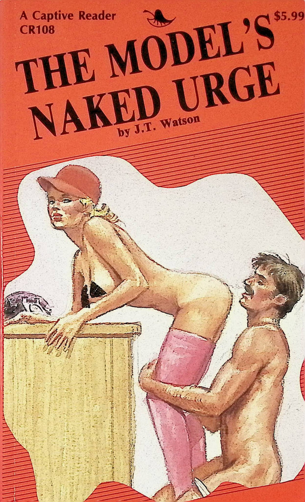 The Model's Naked Urge by JT Watson Captive Reader CR108 1994 Greenleaf Classics Adult Erotic Paperback Novel-071224AMP