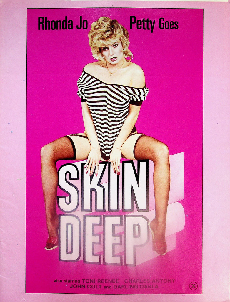 Rhonda Jo Petty Goes Skin Deep Adult Slick  1982 Fernlee Enterprises  062425lm-p