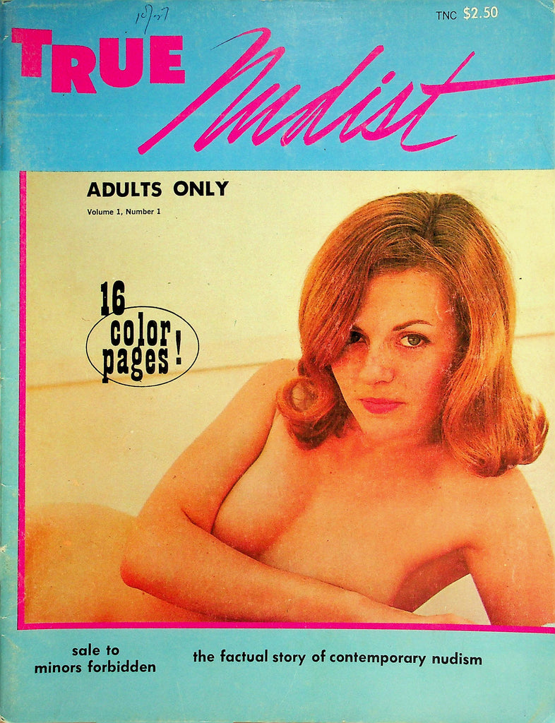 True Nudist Magazine   The Factual Story Of Contemporary Nudism  vol.1 #1 1960's     050826lmp