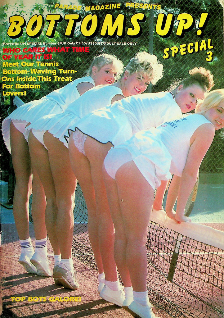 Bottoms Up! Magazine  Treat For Bottom Lovers! Louise Leeds & More! Special #3 1989  032826lmp