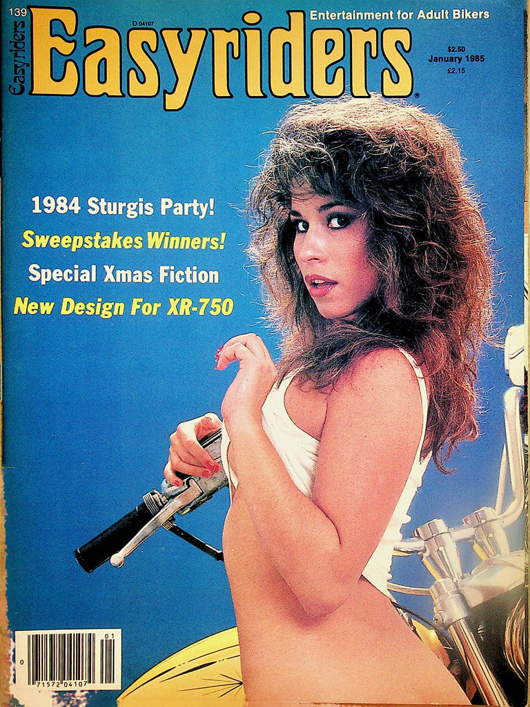 Easyriders Magazine  1984 Sturgis Party/ New Design For XR-750   January 1985     112423lm-p