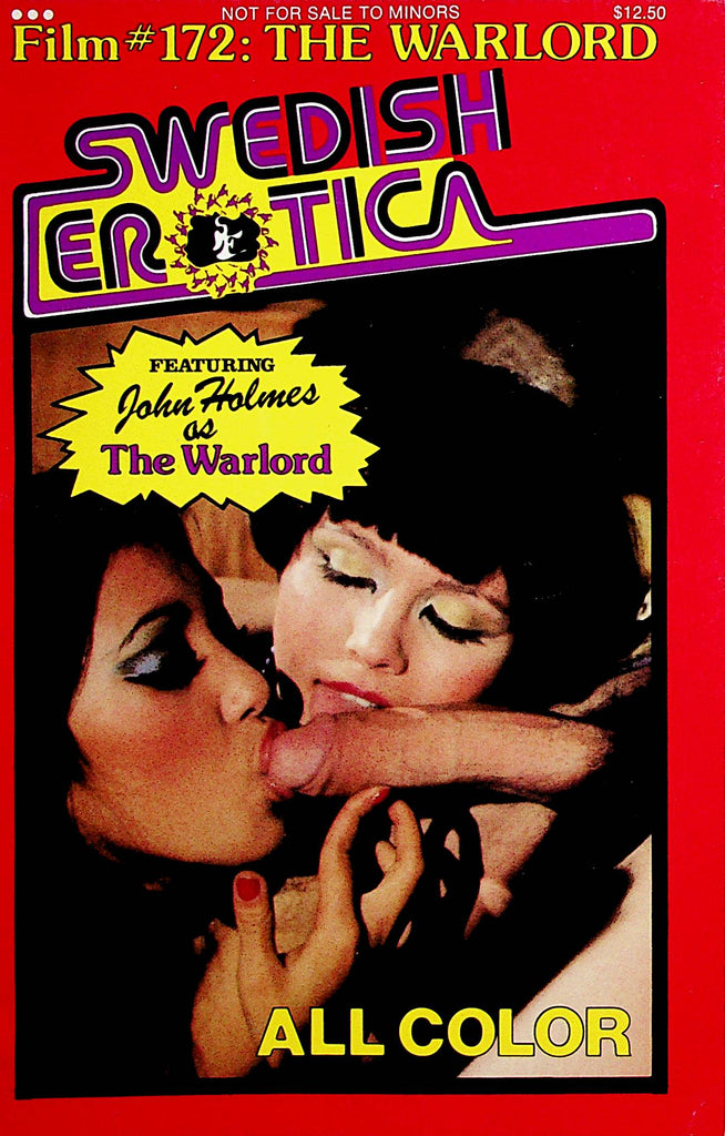 Swedish Erotica Digest Magazine   John Holmes / Desirae Cousteau  Film #172  The Warlord 1980's   092323lm-p