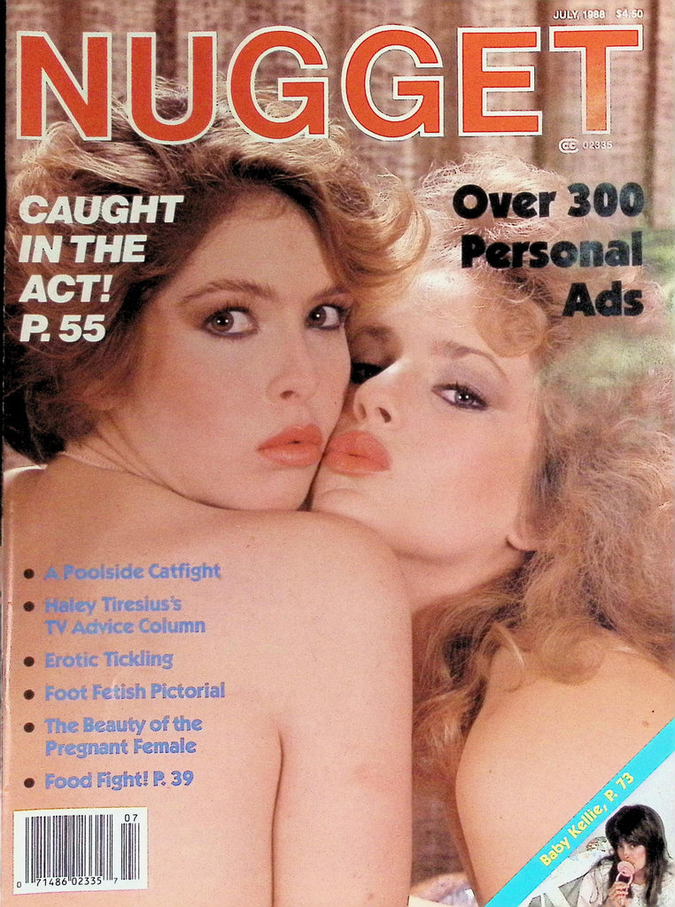 Nugget Magazine July 1988 Foot Fetish Pictorial  092826LLP
