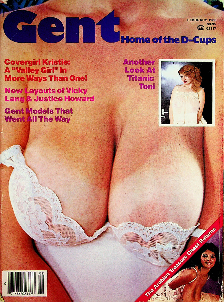 Gent Busty Magazine  Titanic Toni  February 1986  072823lm-p