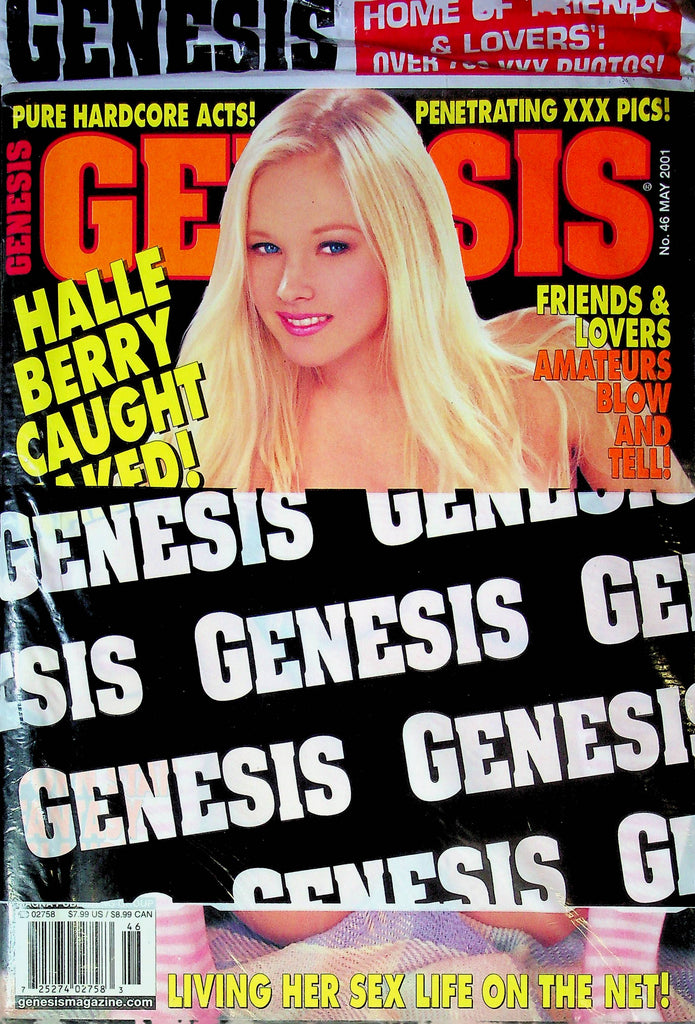 Genesis Magazine Halle Berry May 2001 #46 SEALED 011224RP2