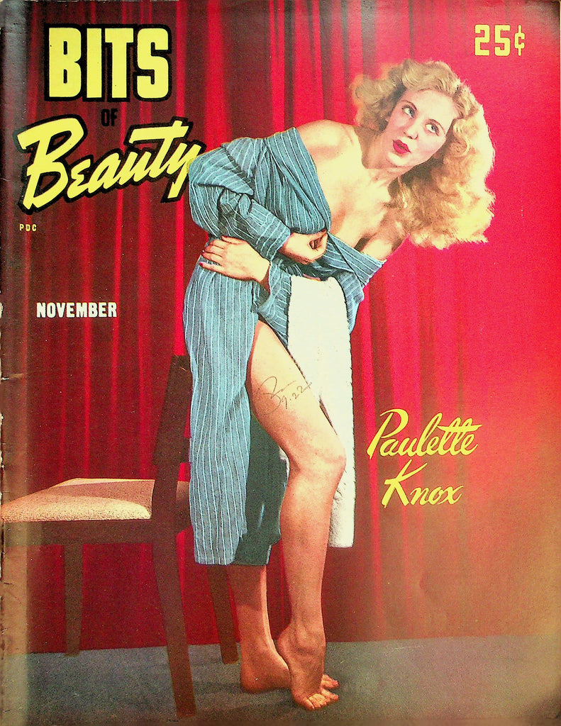 Bits Of Beauty Magazine  Paulette Knox  November 1947  060526lmp-GSC