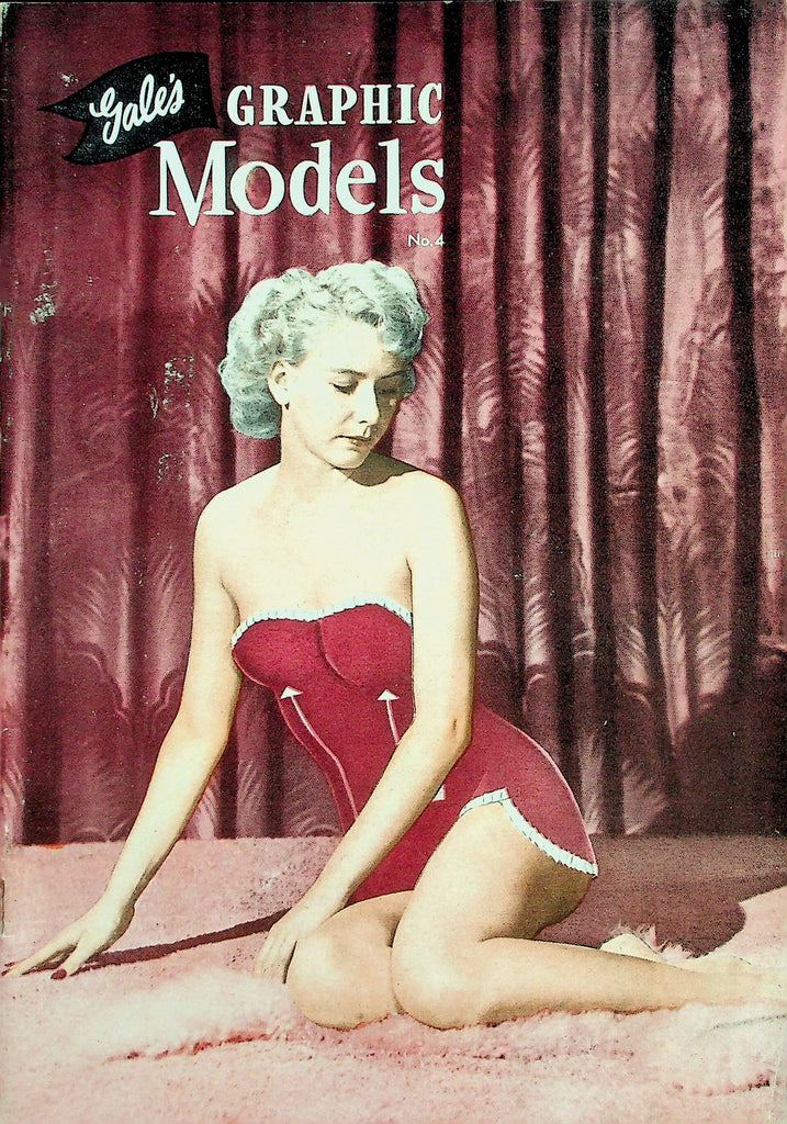 Gale's Graphic Models Vintage Magazine  Beautiful Nude Models  #4 1960's   053126lmp-GSC