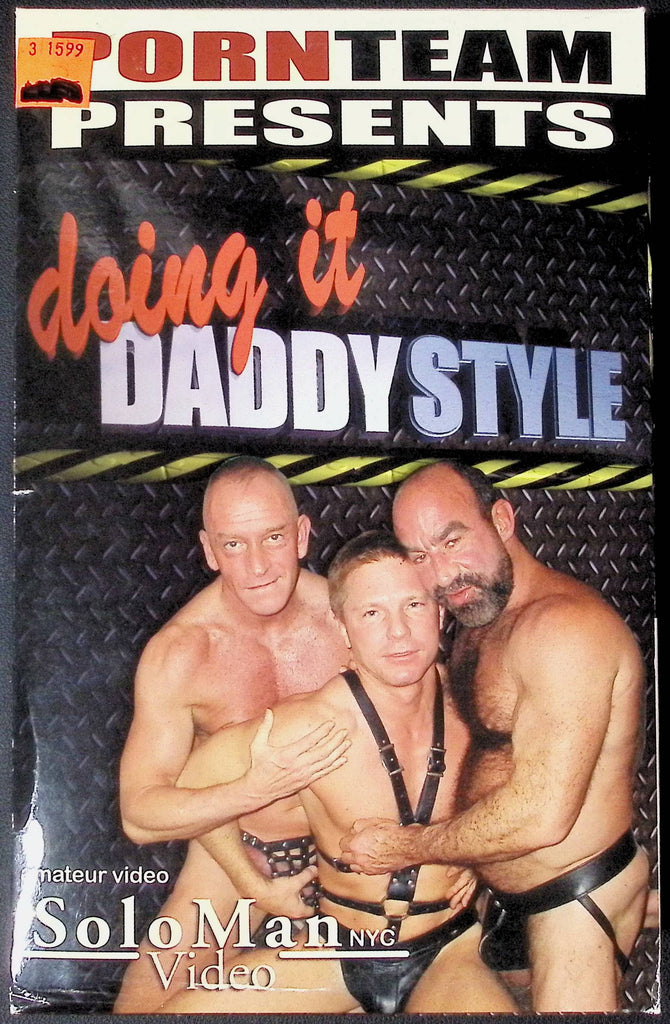 Doing It Daddy Style Soloman Video Inc. Gay VHS 2003 101124JKVHS3