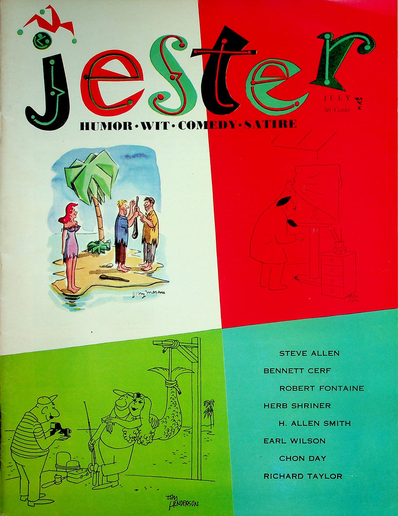 Jester Magazine  Humor, Wit, Comedy , Satire   July 1957    050926lmp
