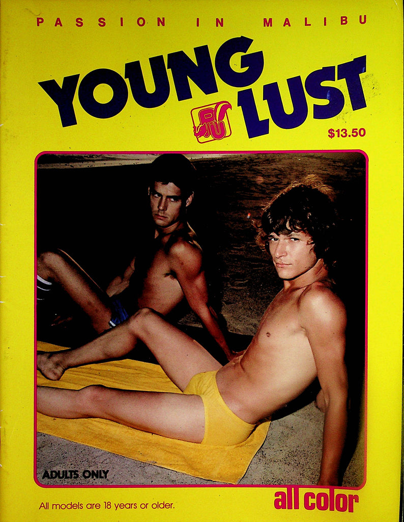 Lust Gay Magazine  18+  Passion In Malibu  #1 1980's        012424lm-p