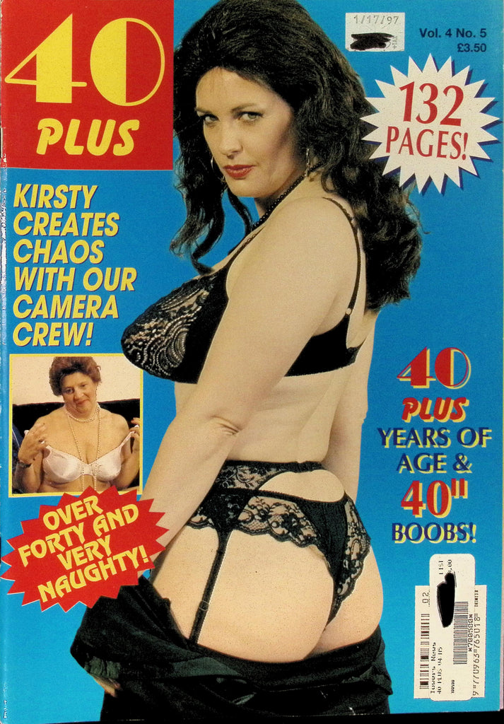 40 Plus Vol 4 #5 1995 Kristy Naughty Old Ladies 132 Pages!! Magazine 061226AMP