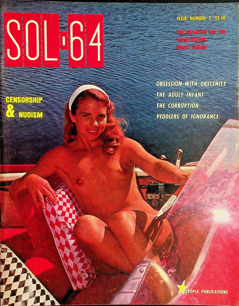 SOL-64 Nudist Magazine  Censorship & Nudism  #2  1964     081126lmp-GSC