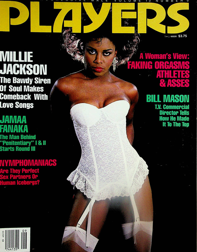 Players Magazine  Millie Jackson / Covergirl Twiggy   vol.13 #9  1987  032825lm-p