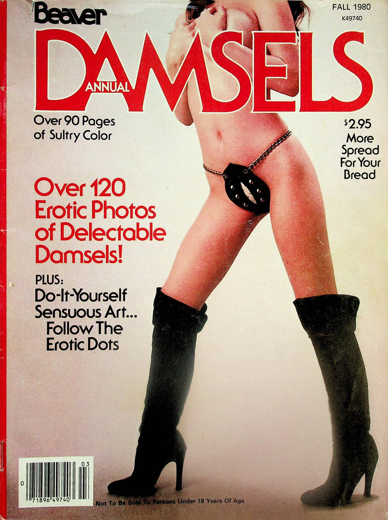 Beaver Damsels Annual Magazine  Centerfold Girl Camille  Fall 1980  060725lm-p