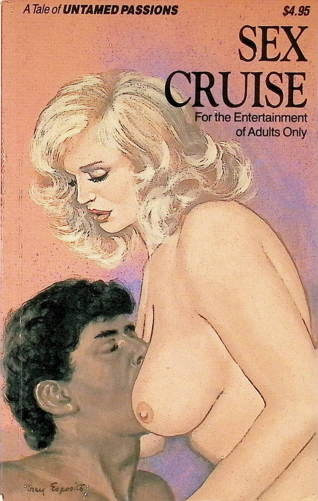 Sex Cruise Untamed Passions UP-127 1993 Bondage Domination Star Distributors Adult Erotic Paperback Novel-062624AMP