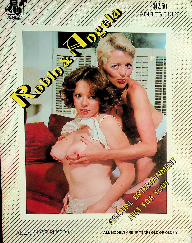 Robin & Angela Magazine  Lesbians Add A Man Into Their Lovemaking!  #1 1980's 082926lmp-GSC