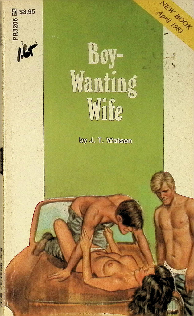 Man Wanting Wife by JT Watson PR3206 April 1983 Greenleaf Classics Adult Paperback Novel 080625AMP