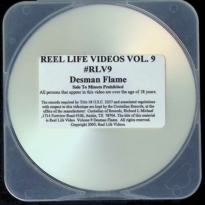 Reel Life Videos Volume 9 #RLV9 Desman Flame Adult DVD 022026AKDVD-D12