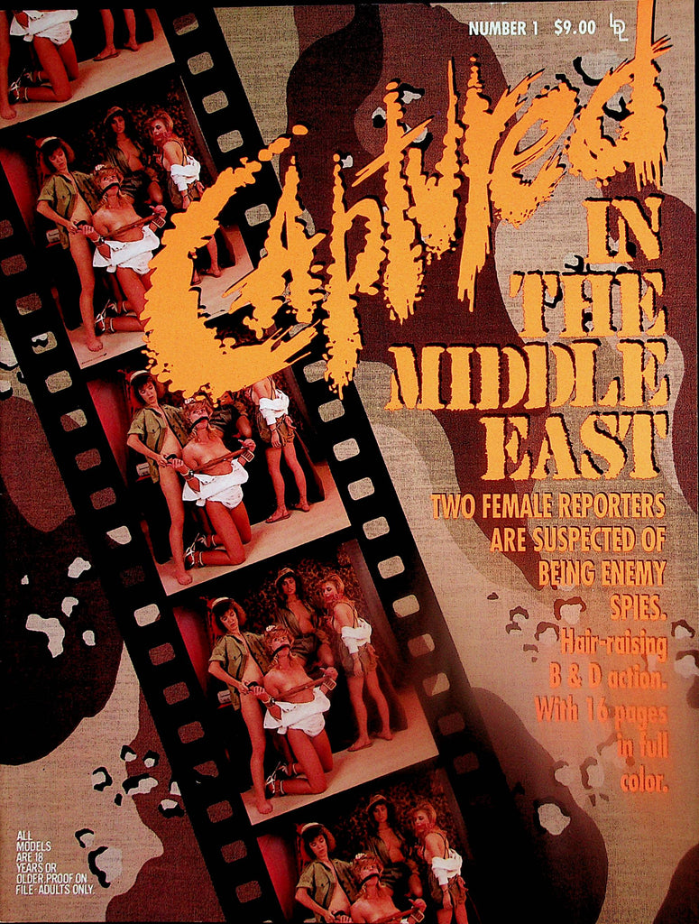 Captured In The Middle East Bondage Magazine  Innocence Abroad  #1 1990   London Enterprises    120924lm-p