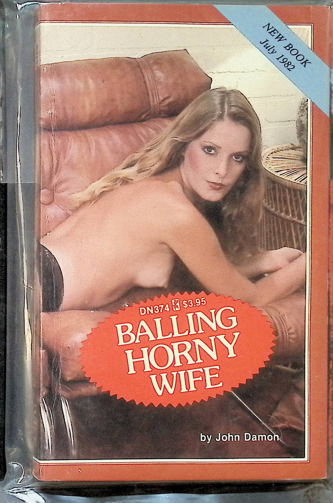 Balling Horny Wife by John Damon Dn374 1982 Greenleaf Classics Adult Paperback Novel -120324AMP