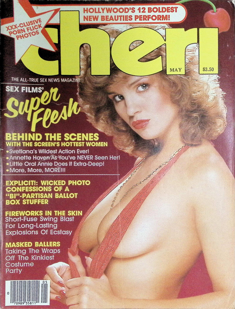 Cheri Magazine May 1984 Annette Haven Explosions of Ecstacy  101526LLP