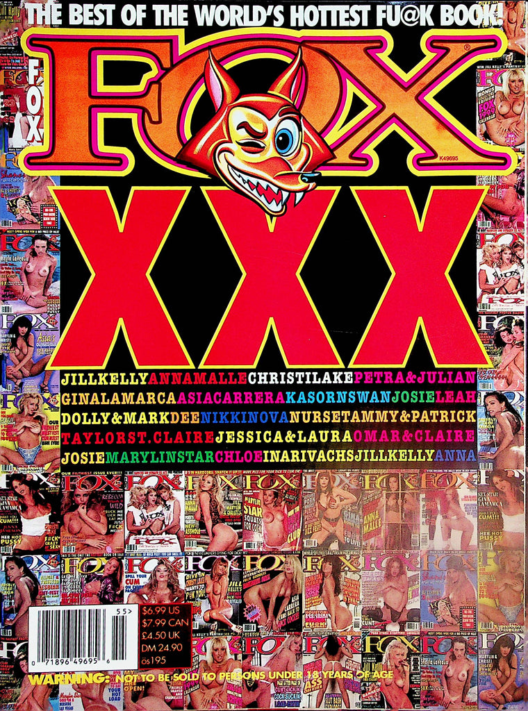 Fox XXX Magazine Jill Kelly, Anna Malle, Asia Carerra, Chloe & More! 2000   122924lm-p