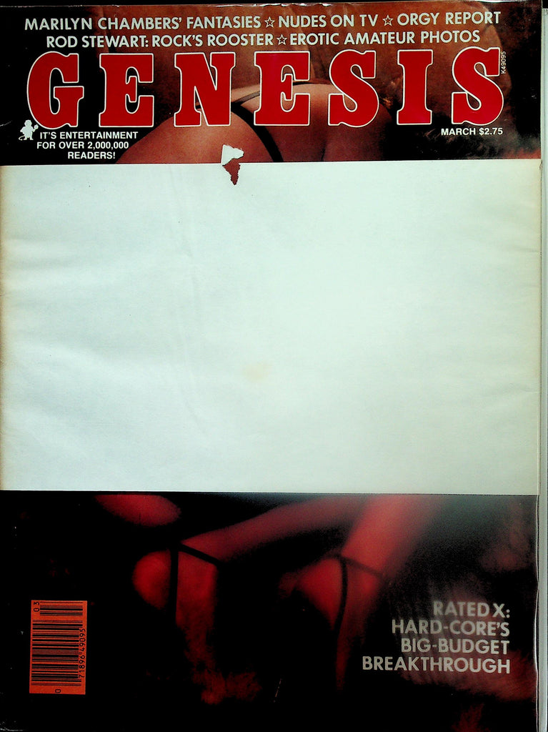 Genesis Magazine  Marilyn Chambers Fantasies / Rod Stewart  March 1980  111225lm-p