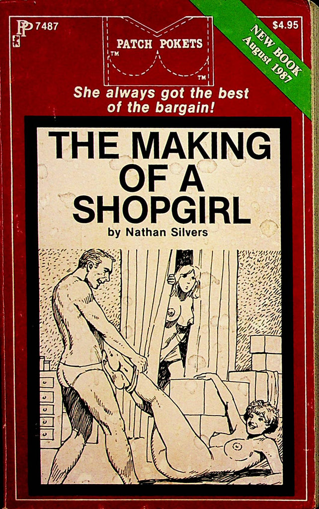 The Making Of A Shop Girl Adult Novel by Nathan Silvers   1987 Greenleaf Classics   052323lm-p3