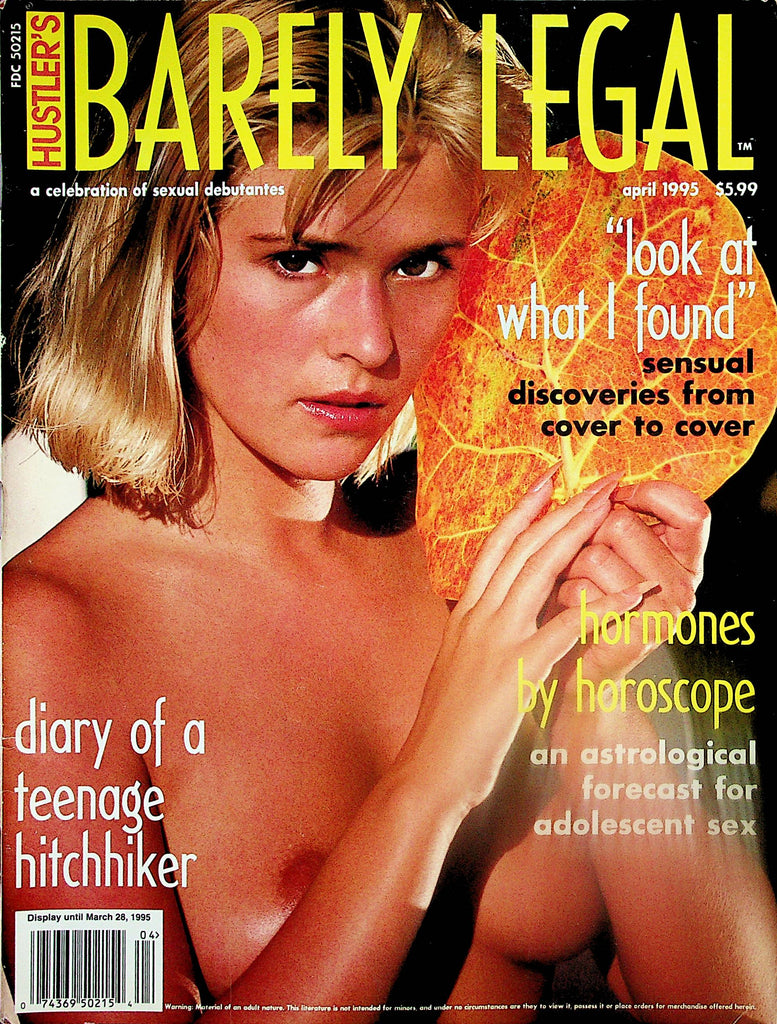 Hustler's Barely Legal Magazine  Clarice  April 1995    030625lm-p