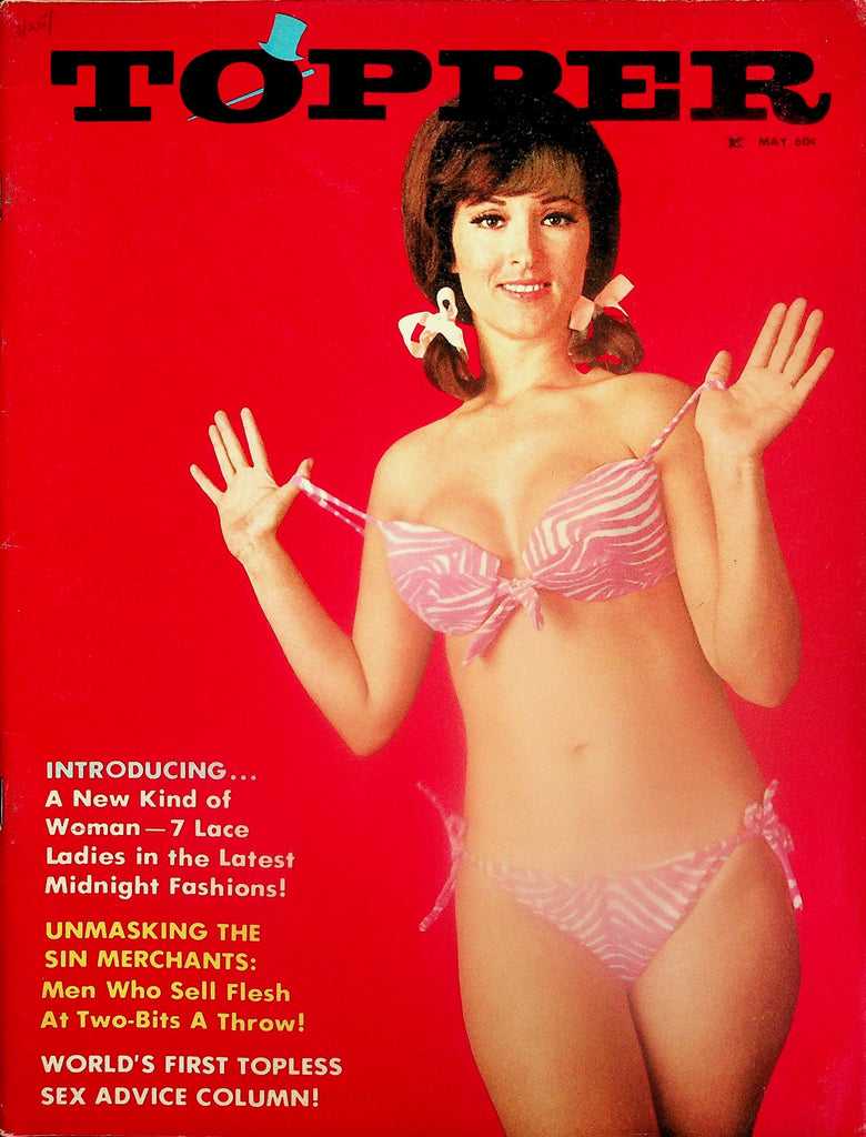 Topper Magazine  Centerfold Girl Busty Libby  May 1969  111525lm-p2