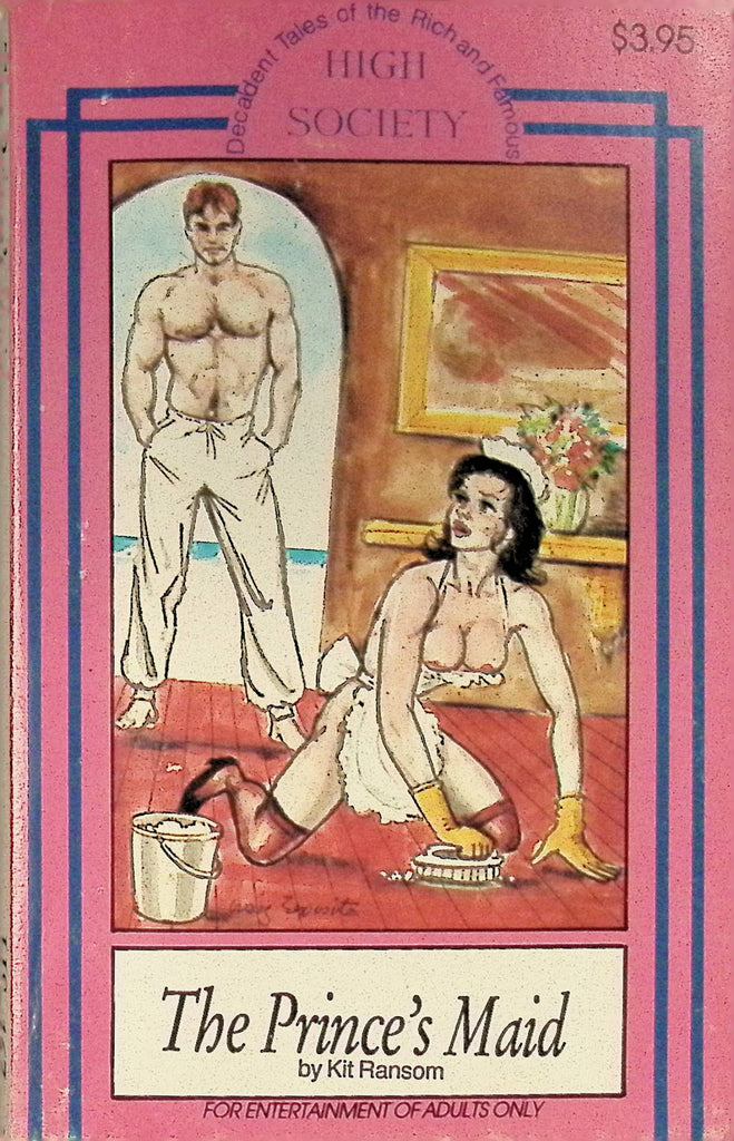 The Prince's Maid by Kit Ransom 1989 HS-167  Star Distributors Adult Paperback Novel 090325AMP