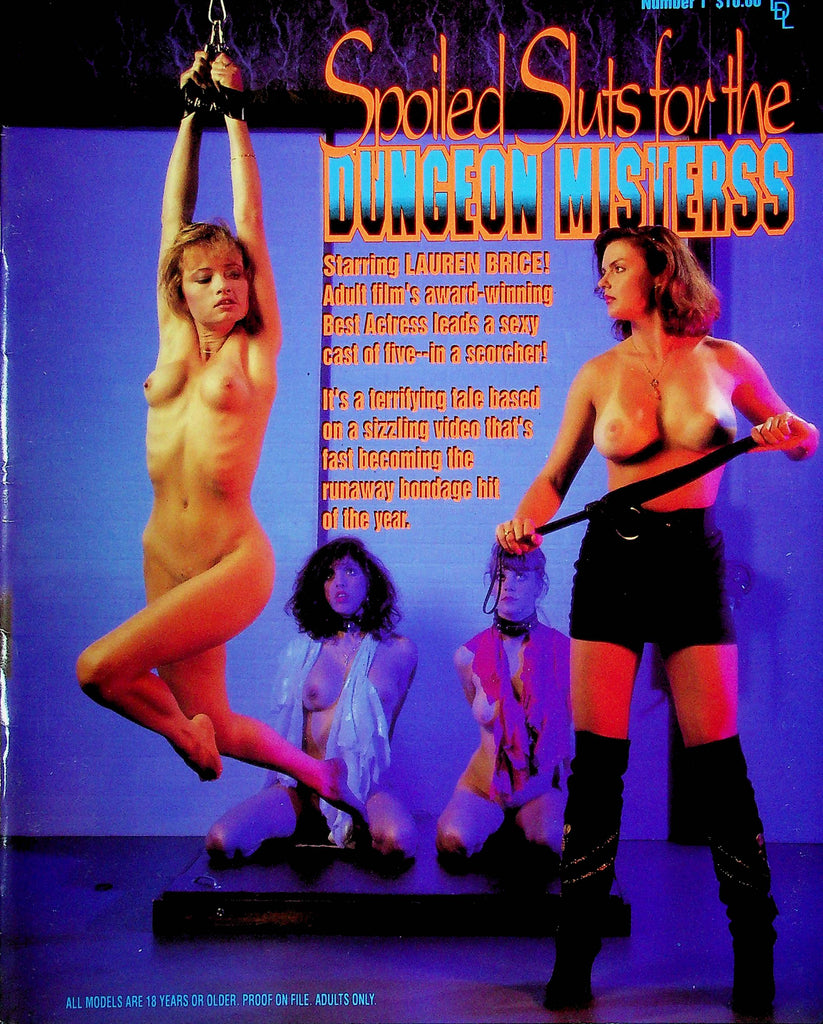 Spoiled Sluts For The Dungeon Misstress BDSM Magazine Issue No.1 June 1992 120424RP