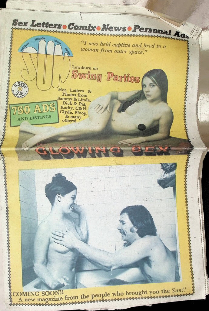 The Sun May 23 1976 Swing Parties Glowing Sex Sex Letters Comix News Personal Ads Adult Newspaper Magazine 102324lm-p