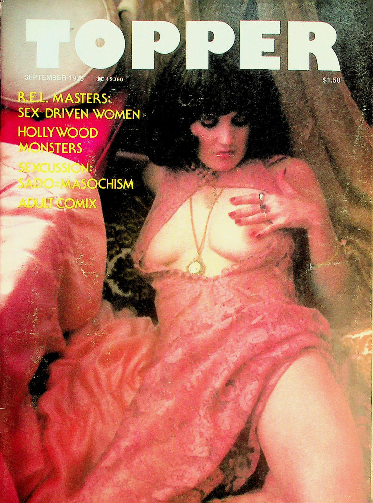 Topper Magazine   Cover/Centerfold Girl Misty  September 1975   062526lmp-GSC