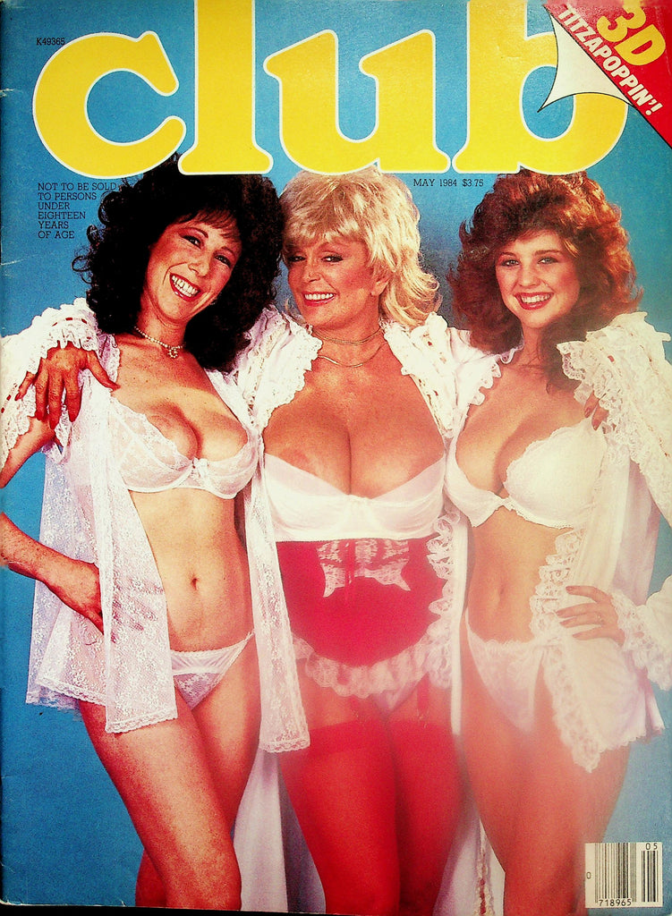 Club Magazine  Candy Samples In 3D w/glasses  May 1984   110825lm-p