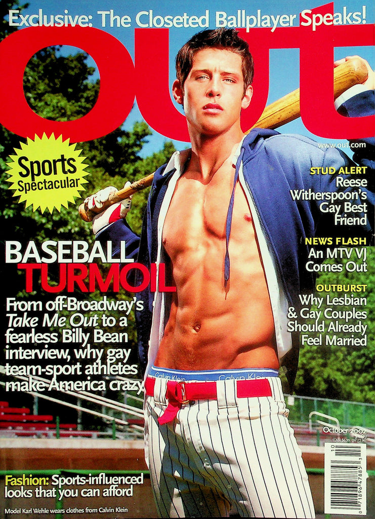 Out Gay & Lesbian Magazine Exclusive: The Closeted Ballplayer Speaks! Billy Bean Interview  October 2002   042226lmp