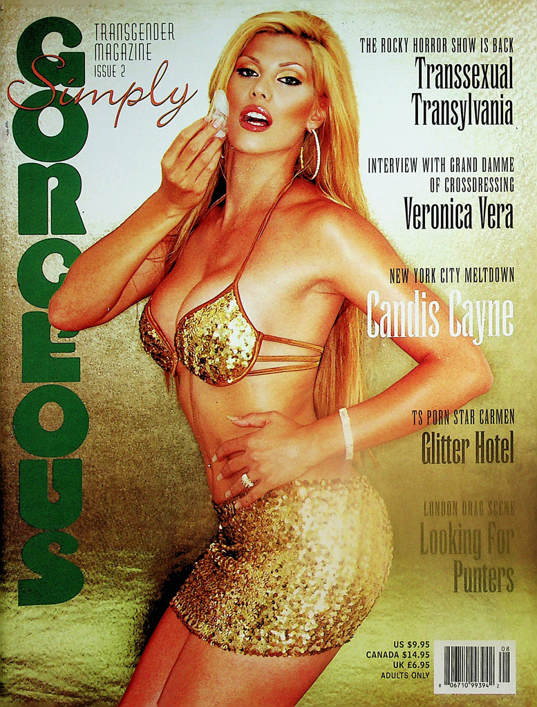 Simply Gorgeous Transgender Magazine    Covergirl Candis Cayne   #2   121124lm-p