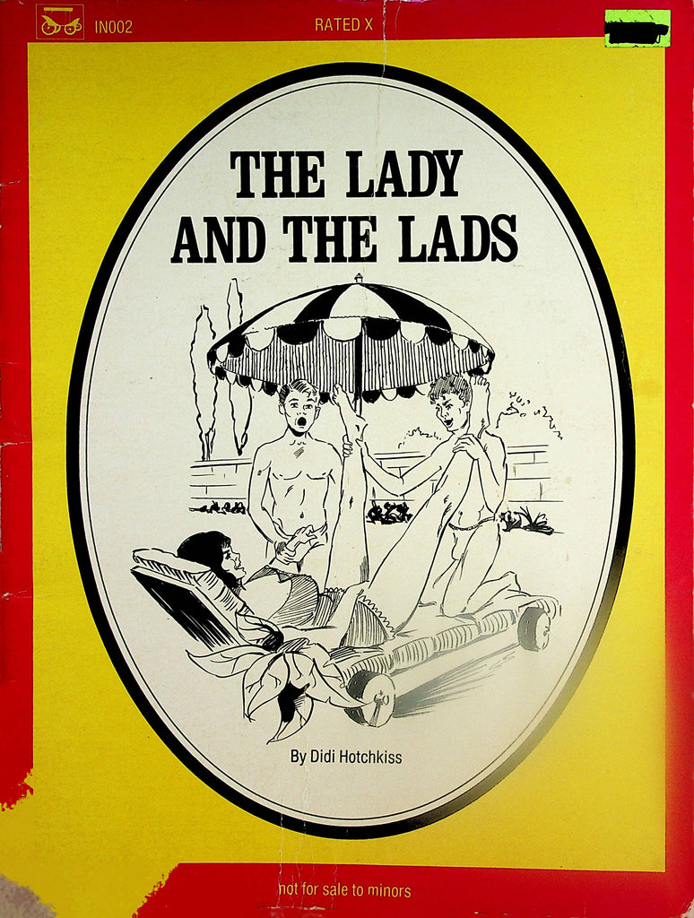 The Lady And The Lads Adult Book Magazine by Didi Hotchkiss  1975   020525lm-p