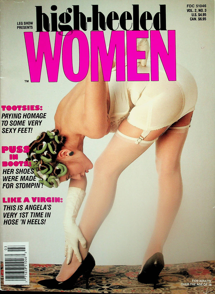 High-Heeled Women Magazine  Covergirl Lilly  vol.2 #3  1989    092025lm-p
