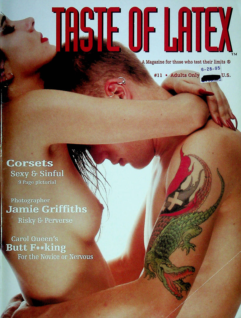 Taste Of Latex Men's Magazine Jamie Griffiths #11 1990s 080724RP