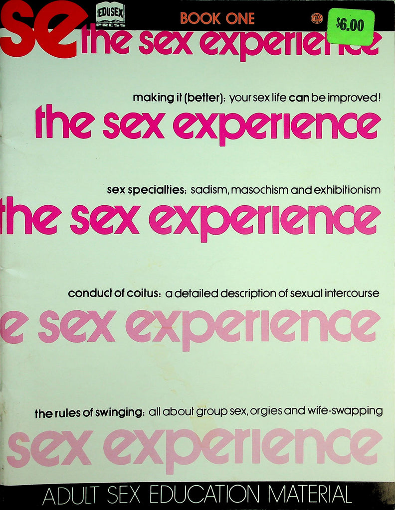 The Sex Experience Magazine  Improve Sex Life, Sex Specialties, Conduct of Coitus &  More!  #1 1972    071226lmp-GSC