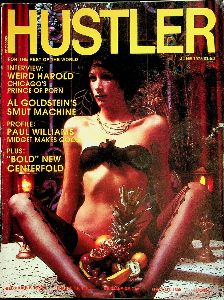 Hustler Magazine  Centerfold Girl Bonita / Weird Harold Chicago's Prince Of Porn  June 1975   051526lmp