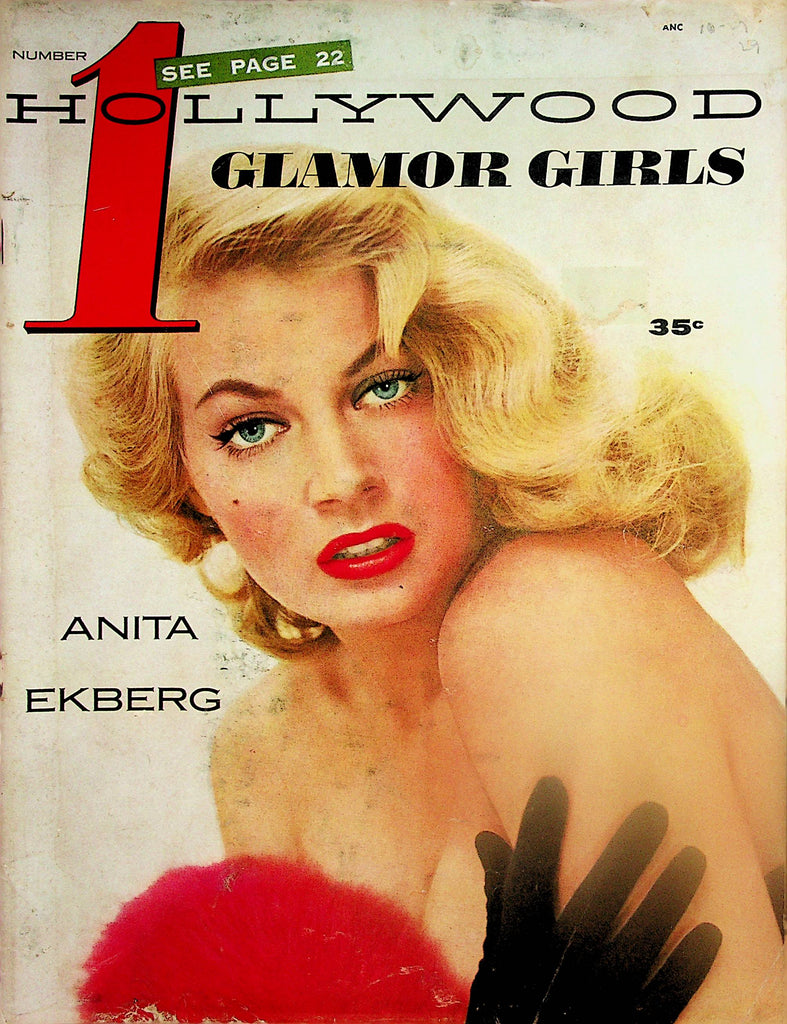 Hollywood Glamour Girls Magazine   All Anita Ekberg!!  #1  1955     060524lm-p