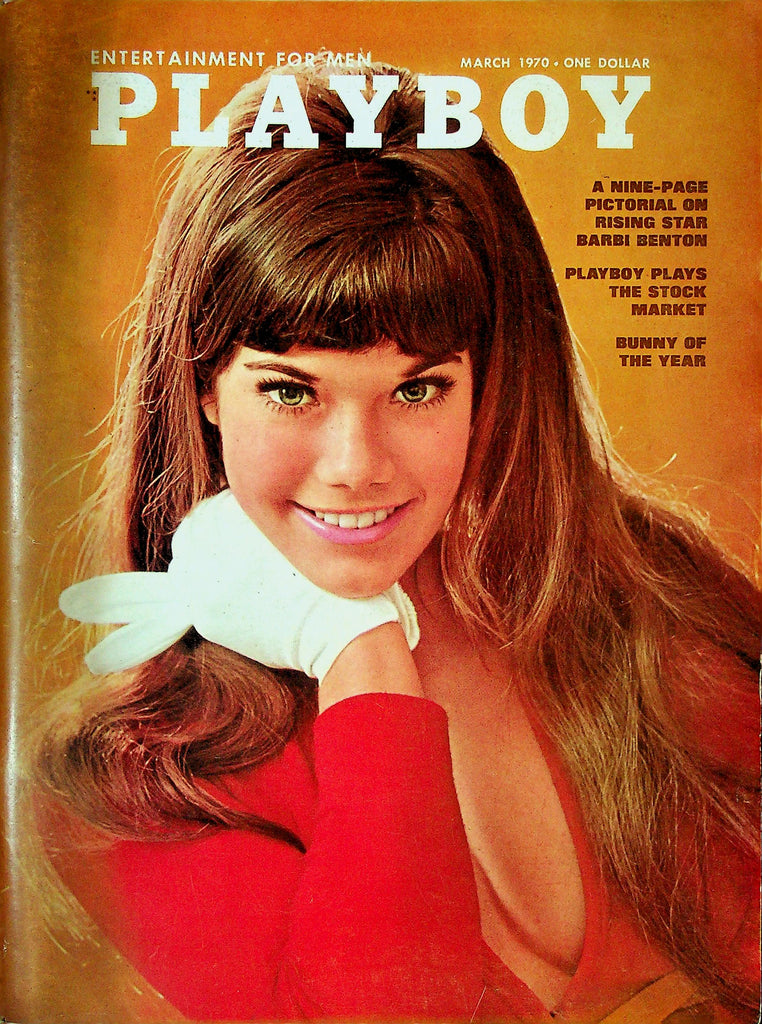 Playboy Magazine Ft. Barbi Benton & Ray Charles March 1970 072925RP2-