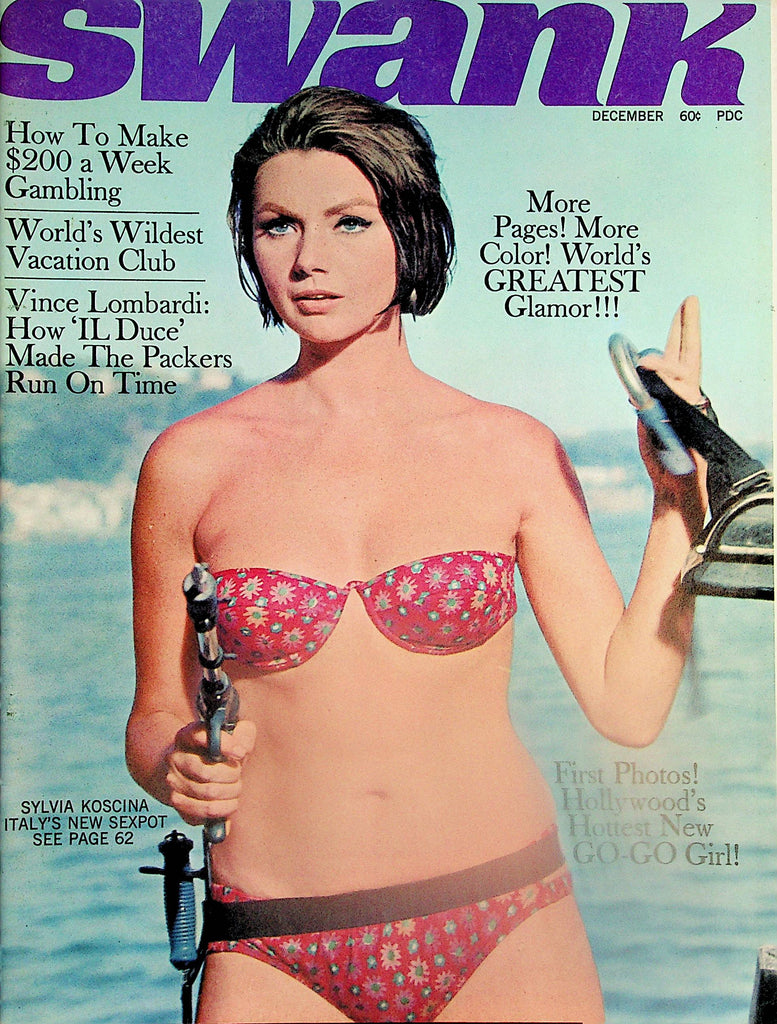 Swank Vintage Magazine   Sylvia Koscina Italy's New Sexpot  December 1967  121324lm-p