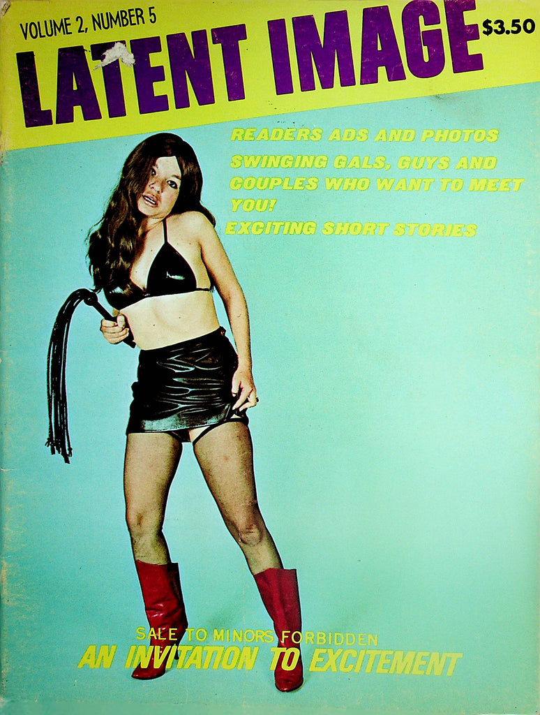 Latent Image Bondage Contact Magazine Swinging Gals, Guys and Couples Who Want To Meet You  vol.2 #5  1971  by HOM  012025lm-p