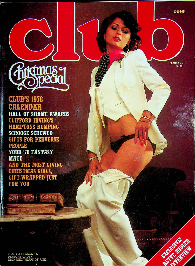 Club Magazine Christmas Special January 1978 101824RP